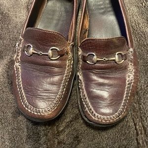 Authentic Gucci loafers. Well loved.